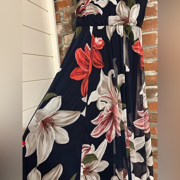 Alexa B Nites Floral Dress Size 4 - Picture 8 of 8